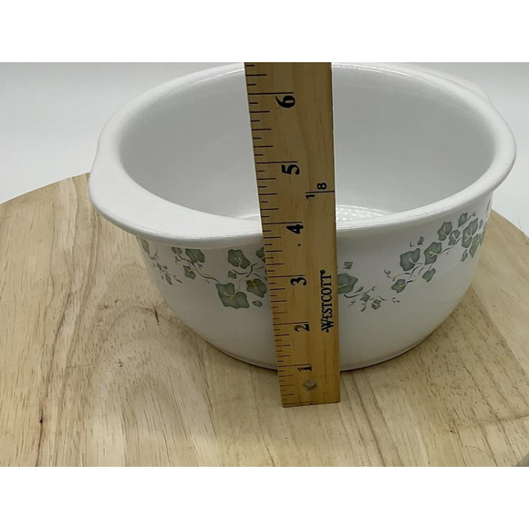 Vintage Corelle Callaway Ivy Corning Stoneware 1.5 Qt Mixing Bowl Vintage - Picture 6 of 7